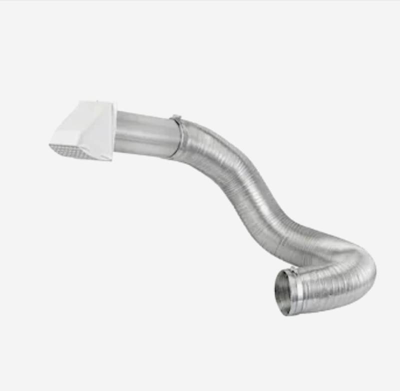 lot 30452 image: Lambro Rigiflex Outdoor Exhaust Dryer Vent Kit