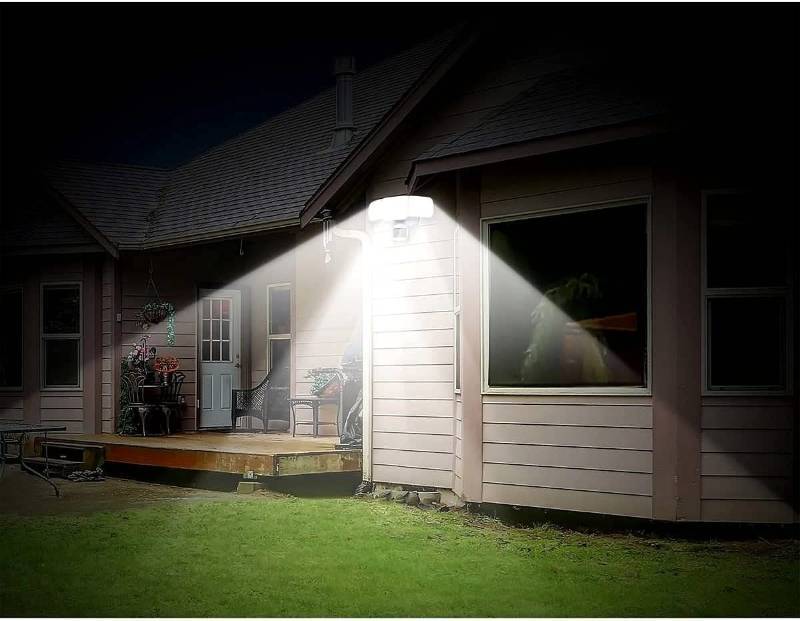 lot 29283 image: Home Zone LED Security Light Motion Activated 4000K 3000 LUMENS