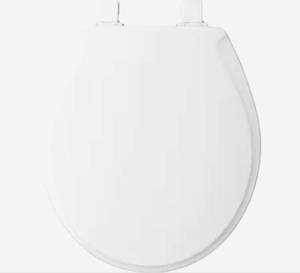 lot 30502 image: Mansfield White Round Toilet Seat