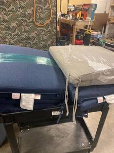 lot 30520 image: Sunbrella 4 sets of outdoor patio cushions