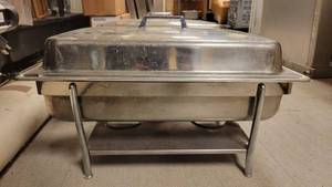 lot 4632 image: Stainless Steel Chafing Dish
