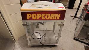 lot 4642 image: Popcorn Staging Cabinet  Food Warmer