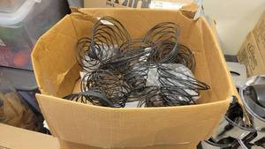 lot 4660 image: (15) BNB7 Black Birdsnest Baskets