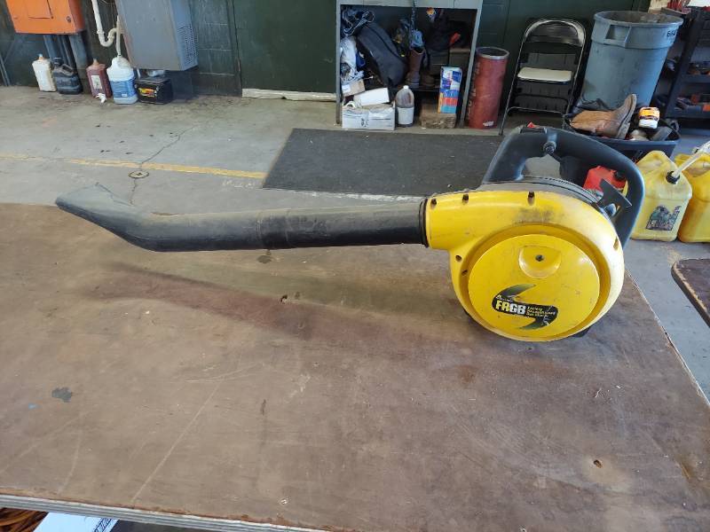 lot 7221 image: Gas Powered McCullough Blower
