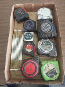lot 6014 image: Assorted Tape Measures