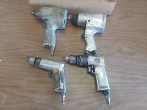 lot 6027 image: Pneumatic Tools - 12in Impacts and Drills
