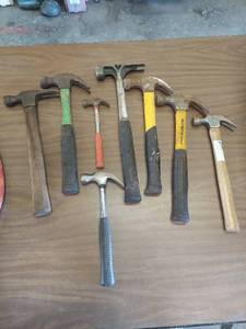 lot 6137 image: assorted Hammers