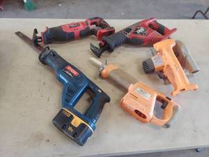 lot 6154 image: assorted battery powered tools