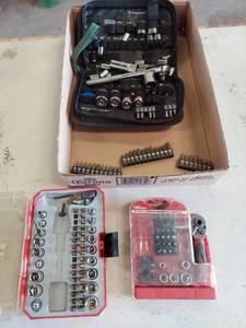 lot 6067 image: assorted bits and sockets