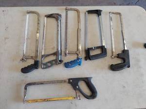 lot 6068 image: assorted saws