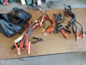 lot 6078 image: 4 jumper cables