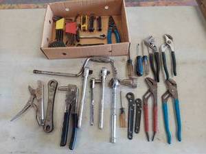 lot 6091 image: assorted tools - most made in USA