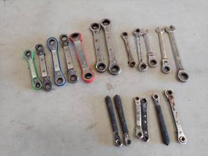 lot 6093 image: ratchet wrenches