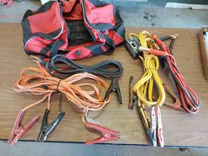 lot 6094 image: 4 jumper cables