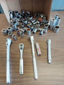 lot 6114 image: 12 in. drive sockets- most craftsman