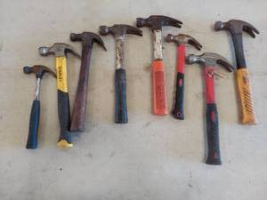 lot 6119 image: assorted hammers