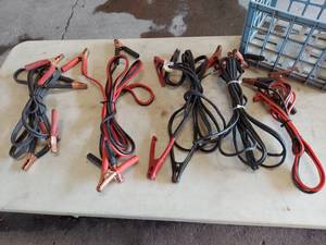 lot 6202 image: 5 jumper cables
