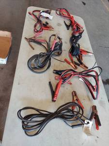 lot 6219 image: 6 jumper cables