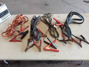 lot 6235 image: 4 jumper cables
