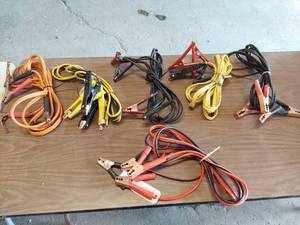 lot 6261 image: 6 jumper cables