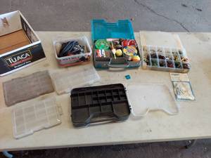 lot 6273 image: fishing tackle and organizers