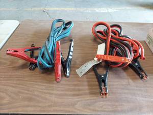 lot 6306 image: 2 jumper cables