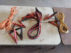 lot 6308 image: 3 jumper cables