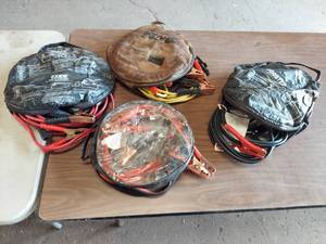 lot 6315 image: 4 jumper cables