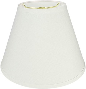 lot 7711 image: White lamp shade