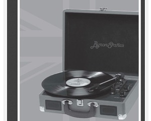 lot 7721 image: bryanstatics classic turntable kts-601bt