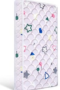 lot 7727 image: Bubble bear Premium Foam Toddler Mattress and Breathable Crib Mattress, Hypoallergenic Toddler Bed Mattress,Comfortable,Non-Toxic, Safety Edge Baby Mattresses for Crib Size52X27.6X5