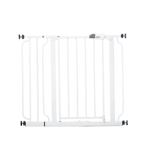 lot 7796 image: Regalo Easy Step� 38.5-Inch Extra Wide Walk Thru Baby Gate, Includes 6-Inch Extension Kit, 4 Pack Pressure Mount Kit, 4 Pack Wall Cups and Mounting Kit