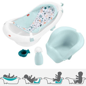 lot 7801 image: Fisher-Price 4-in-1 Sling n Seat Tub