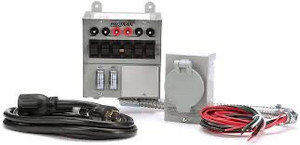lot 7816 image: Reliance Transfer Equipment for portable generators