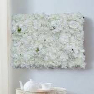 lot 7821 image: Artificial Wall Flowers Decor (1)