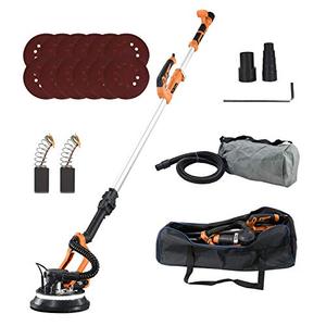 lot 7825 image: Electric Drywall Sander Machine - DIY Power Tools ��with�� Dust Collector Bag and ��Vacuum Attachment (Pole Sander)