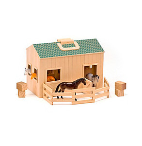 lot 7847 image: Melissa & Doug Fold and Go Stable