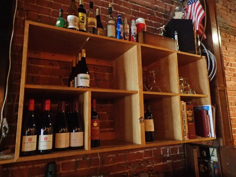 lot 2664 image: Custom Built 5 Compartment Storage Shelf