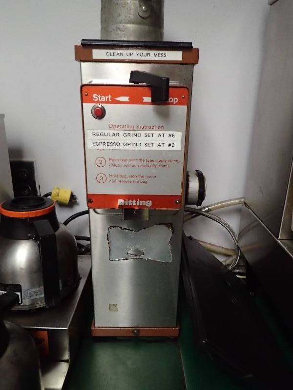 lot 2669 image: Ditting Counter-Top Coffee Bean Grinder
