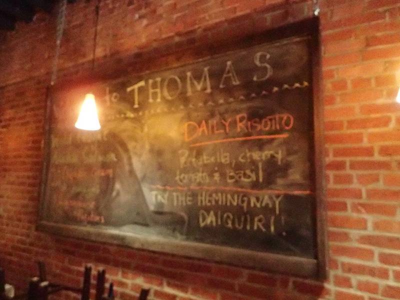 lot 2671 image: Custom Built Wall Hung Chalk Board