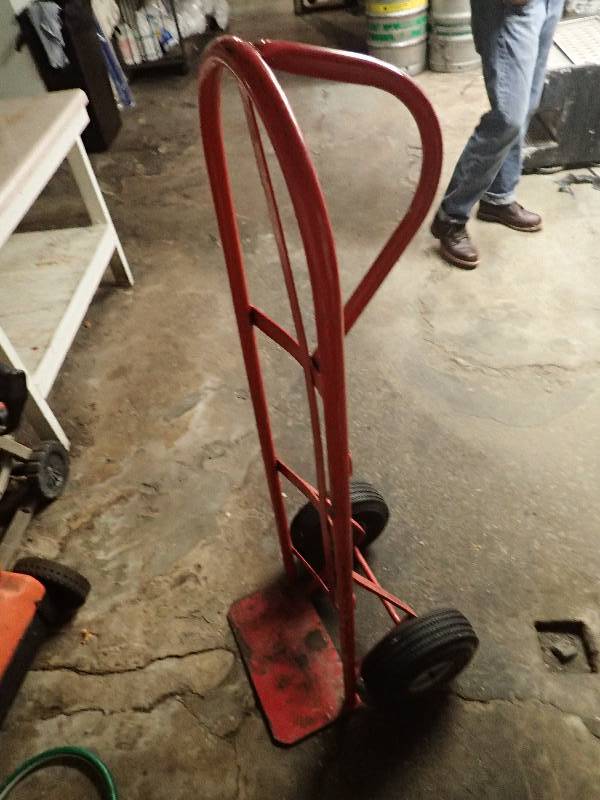 lot 2693 image: 2 Wheel Equipment Dolly Cart