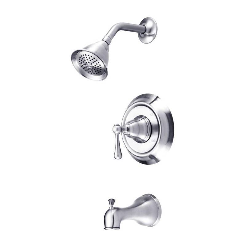 lot 1532 image: Pegasus 1-Handle Tub and Shower Faucet