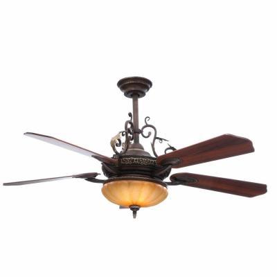 lot 1552 image: Hampton Bay Chateau Deville 52 Ceiling Fan