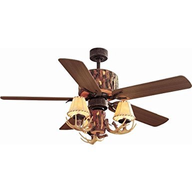 lot 1554 image: Hampton Bay Lodge 52 Ceiling Fan Factory Sealed
