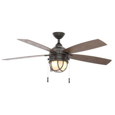 lot 1580 image: Hampton Bay Seaport 52 Ceiling Fan