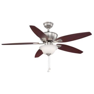 lot 1584 image: Hampton Bay Carrolton 52 Ceiling Fan Factory Sealed