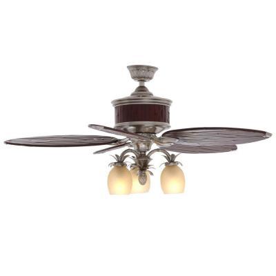 lot 1604 image: Hampton Bay Colonial Bamboo 52 Ceiling Fan