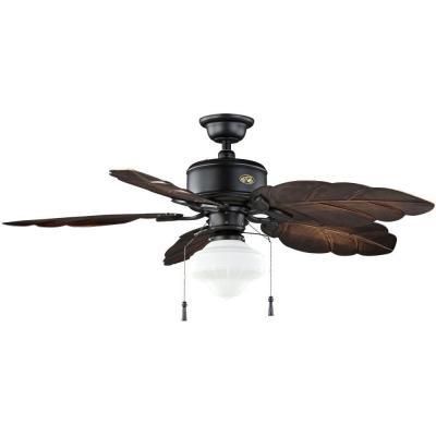 lot 1608 image: Hampton Bay Nassau 52 Ceiling Fan