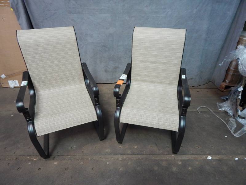 lot 1397 image: Lot of 2 Hampton Bay Outdoor Seating