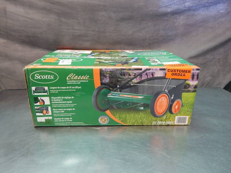 lot 1459 image: Scotts Classic Reel Mower Factory Sealed